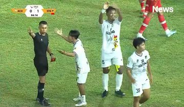 Pemain Sulteng Pukul Wasit Akibat Ketidakpuasan Terhadap Keputusan