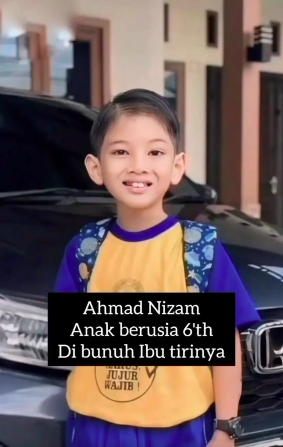 Tiga Hari Disiksa Ibu Tiri Hingga Tak Diberi Makan, Nyawa Nizam anak kelas 1 SD Tak Tertolong