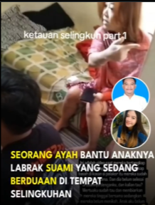 Bekasi – Sebuah kejadian dramatis terjadi di salah satu kawasan perumahan di Bekasi, Senin (14/10/2024), ketika seorang ayah membantu putrinya melabrak suaminya yang ketahuan berselingkuh