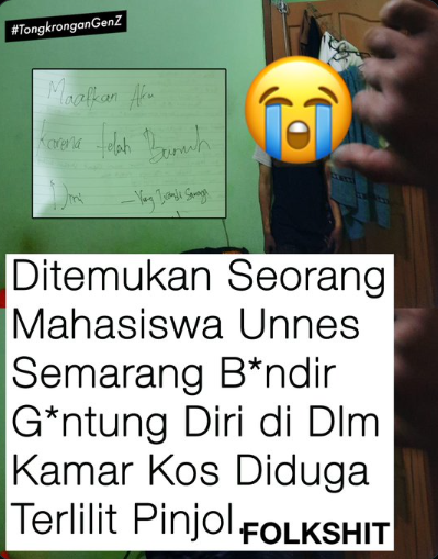 Semarang, 3 Oktober 2024 – Kabar duka datang dari Universitas Negeri Semarang (Unnes) setelah seorang mahasiswa ditemukan tewas akibat gantung diri di kamar kosnya