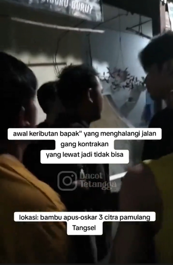 Cekcok Pemuda Pendatang dan Warga Setempat di Pamulang Tangsel, Warga Sekitar Resah