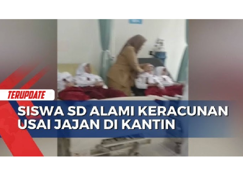 Viral! Belasan Siswa SD Bandar Lampung Dilarikan ke RS