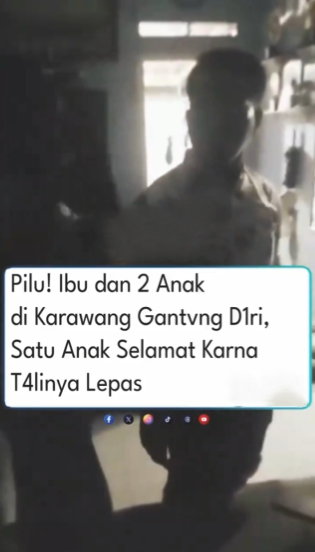 Pilu! Ibu dan Dua Anak Gantung Diri di Palumbonsari