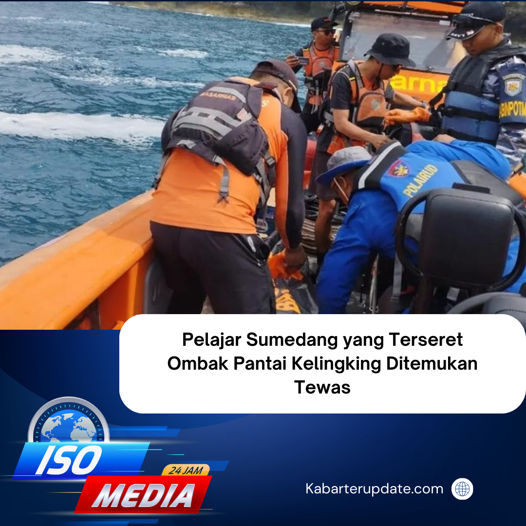 Pelajar Sumedang yang Terseret Ombak Pantai Kelingking Ditemukan Tewas