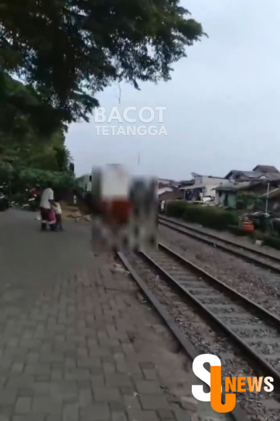 Kejadian Orang Tertabrak Kereta Kembali Terjadi di Kota Bandung