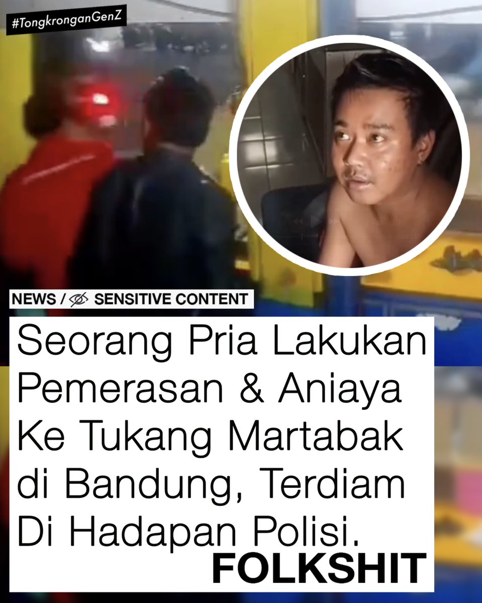 Pria Lakukan Pemerasan dan Aniaya Tukang Martabak di Bandung, Akhirnya Terdiam di Hadapan Polisi