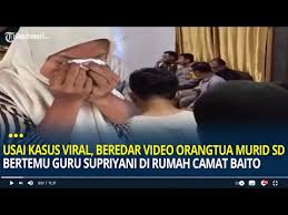 Viral, orangtua penjarakan guru Supriyani, guru beri perlawanan