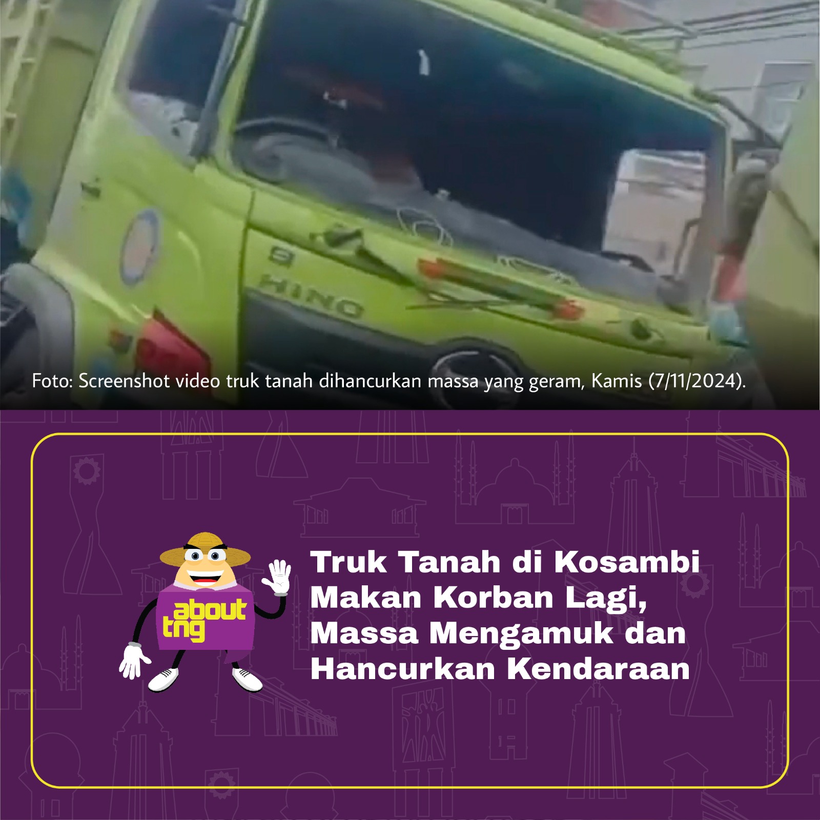 Kerusuhan Teluknaga: Warga Marah Truk Tanah Tewaskan Siswi SD