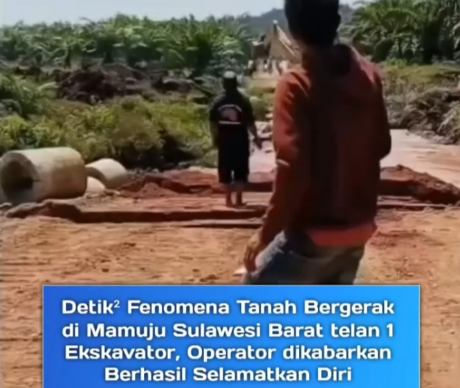 Fenomena Likuifaksi di Mamuju Tengah: Insiden Amblasnya Jalan Desa Saloadak